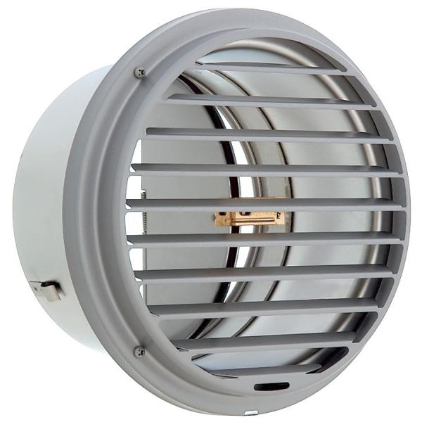 ユニックス SG75B5MDSQ 換気扇 中型グリル 横ガラリ 防火ダンパー付 120℃型式 5メッ...
