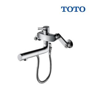 [在庫あり] 水栓金具 TOTO TKS05314J キッチン 壁付シングル混合水栓 ハンドシャワータイプ 一般地・寒冷地共用 ※TKGG36E取換推奨品 ☆2｜coordiroom