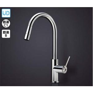 TOTO 水栓金具 キッチン用水栓金具 TKWC35ESZA 台付シングル混合水栓