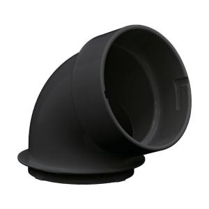 トラスコ中山/TRUSCO スポットエアコン用エルボ TSCN-ERUBO-BK 黒 TSCNーDLシリーズ 100V用｜coordiroom ヤフー店