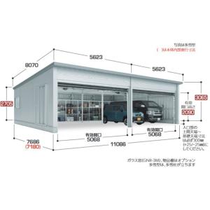 イナバガレージ 『※関東限定※ WG-D545...の詳細画像1