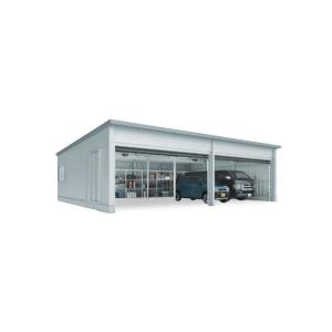 イナバガレージ 『※関東限定※ WG-D5454・76MU』 多雪型 TAFRAGE タフレージ オーバースライド 4台収納タイプ ♪