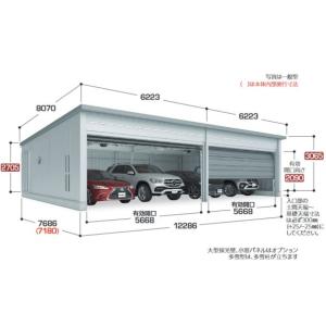 イナバガレージ 『※関東限定※ WG-D606...の詳細画像1