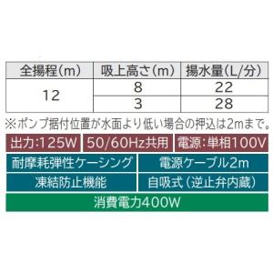 『在庫あり』 日立 ポンプ WT-P125Y ...の詳細画像1