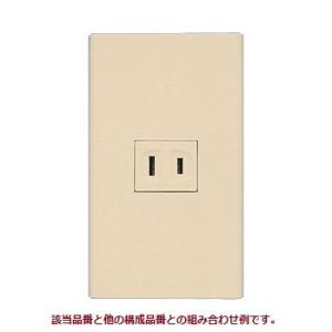 電設資材 パナソニック　WTF8001F(発注単位：10)　コスモシリーズワイド21 コンセントプレ...