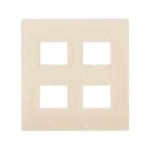 電設資材 パナソニック　WTL7004FK　アドバンスシリーズ コンセントプレート4コ用(2コ+2コ...