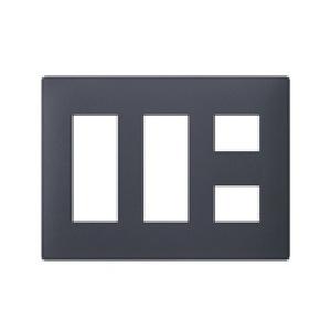 電設資材 パナソニック　WTL7008HK　アドバンスシリーズ コンセントプレート8コ用(マットグレ...