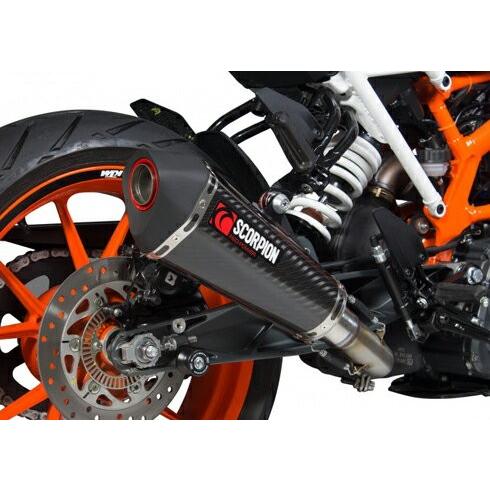 KTM 390DUKE 17-20  スリップオン SERKET TAPER 【SCORPION】（...