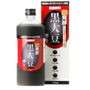 はつらつ堂 醗酵黒豆 720ml 3個セット 送料無料 : ダイエットラボ