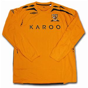 umbro 07/08ハル・シティ ホーム 長袖ユニフォーム : コパ umbro 07/08ハル・シティ ホーム 長袖ユニフォーム : コパ