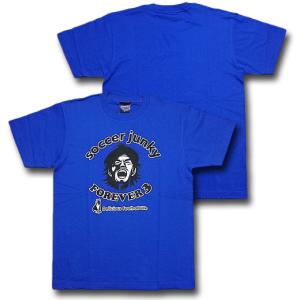 <soccer junky>松田直樹選手×サッカージャンキーコラボTシャツ　ブルー