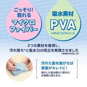 アルカリ電解水 スポンジ 除菌 消臭 洗剤 掃...の詳細画像2