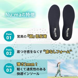 超低反発インソールNu:ma 散歩 アウトドア...の詳細画像3