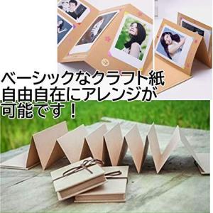 手作りアルバム 3冊セット アコーディオン式 ...の詳細画像2