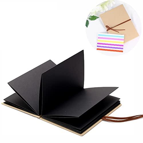 手作りアルバム 台紙 スクラップアルバム ジャバラ アコーディオン式 コーナーシール付き