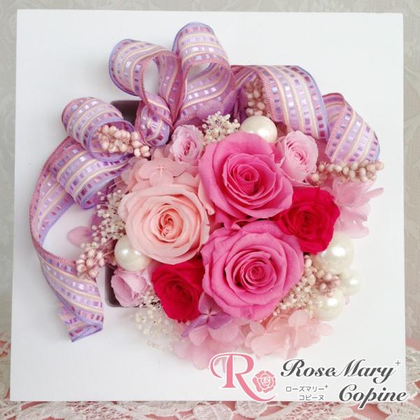 プリザーブドフラワー　フレーム  壁掛け  ボックス    ギフト  お祝い  結婚祝い  退職祝い...