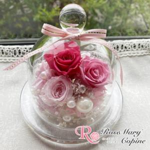 プリザーブドフラワー 花 ギフト ガラスドーム...の詳細画像4