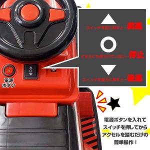 電動乗用トラック はたらく車 電動乗用カー ト...の詳細画像2