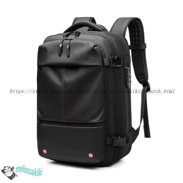 四つの色ビジネスリュック リュックサック メンズ バックパック 50L 真空圧縮 PC収納 拡張可能...