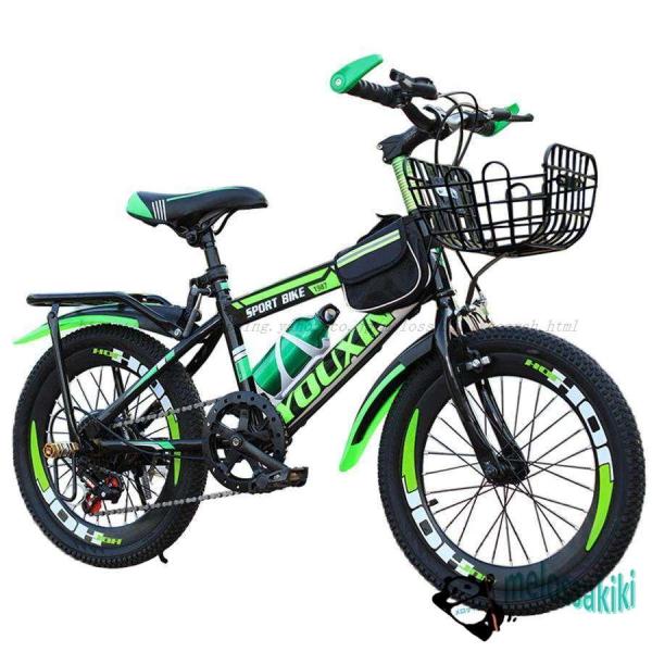 子供用自転車調節可能なシート 18/20/22/24 インチ 男の子女の子 キッズバイクスポーツ カ...