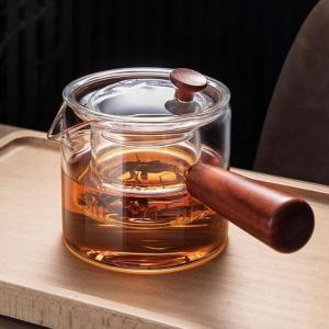 急須 耐熱ガラス ポット 紅茶ポット 直火対応...の詳細画像1