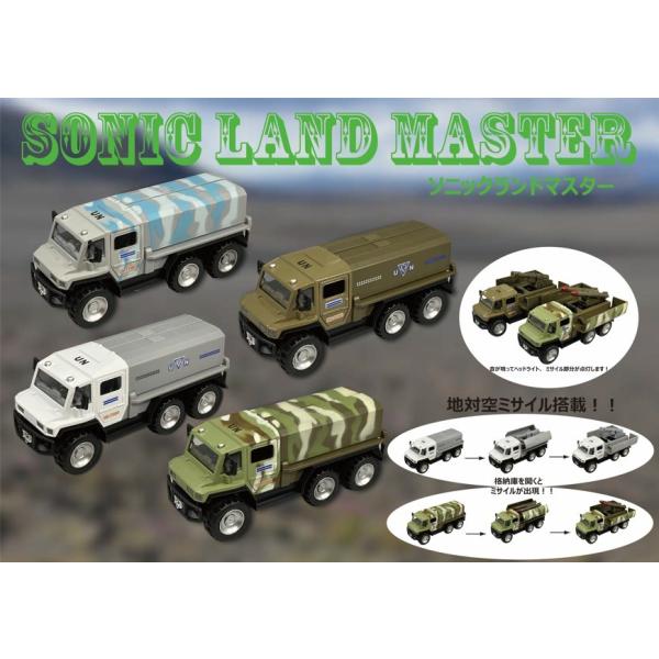 ソニックランドマスター　地対空ミサイル車