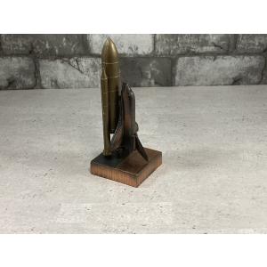 アンティークシャープナー スペースシャトル 鉛...の詳細画像2