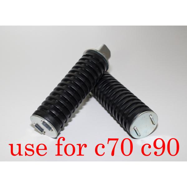 HONDA ホンダ スーパーカブ c70 c90 格納式タンデムステップ（長さ：92mm：直径38m...