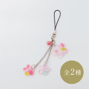 のレンオリジナル 根付け ストラップ 根付けストラップ 桜はらり 和雑貨 和柄 かわいい