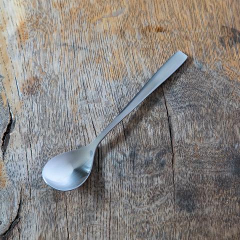 SUNAO ティースプーン カトラリー ステンレス graf 燕 シンプル おしゃれ シルバー
