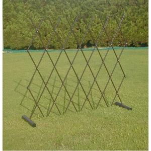 大人気伸縮式 簡易フェンス 仕切り 柵 ゲート 使用可能幅0cm 事故防止 ガーデニング用品 低価格化 日本製 スチール 防犯 園芸