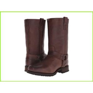 Frye Heath Studded Harness フライ Boots Leather Men Brown メンズ Dark Vintage 商品