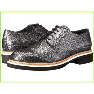 Mcq Columbia Lace Shoe マックキュー Oxfords Women Fabric 本物 Gunmetal Glitter レディース