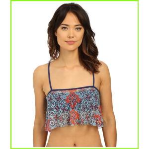 navy blue bandeau bikini