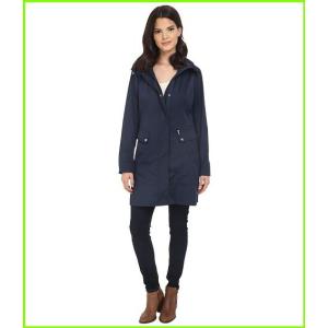 Cole Haan Double Faced Contrast Color Packable Jacket レディース 評判 コールハーン Amp Navy Coats Women Outerwear