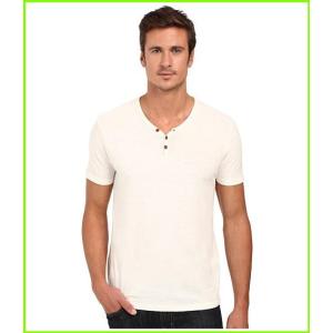 Lucky Brand Salt Point Y Neck Tee Marshmallow T ラッキーブランド 実物 Shirts メンズ Men