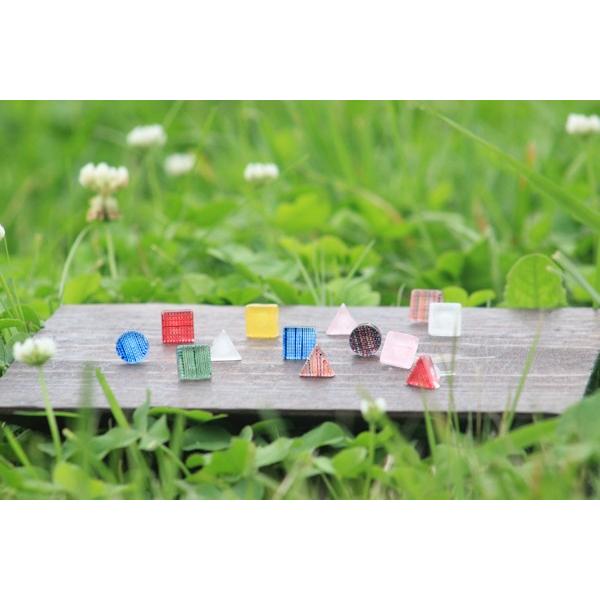 ふくいろピアス・イヤリング／会津木綿／非金属／かわいい／おしゃれ／クリックポスト便可（全国一律198...