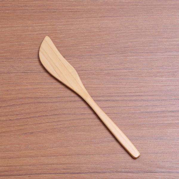桧のバターナイフ