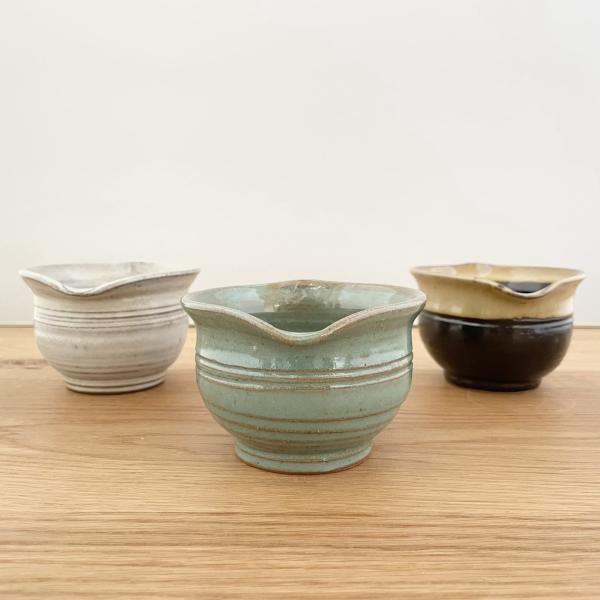 片口ハート鉢　鍛冶丁焼　小鉢　岩手県花巻産