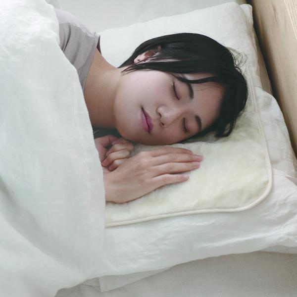 絹屋／思わず頬擦りしたくなるシルクボアの枕パッド【6475】