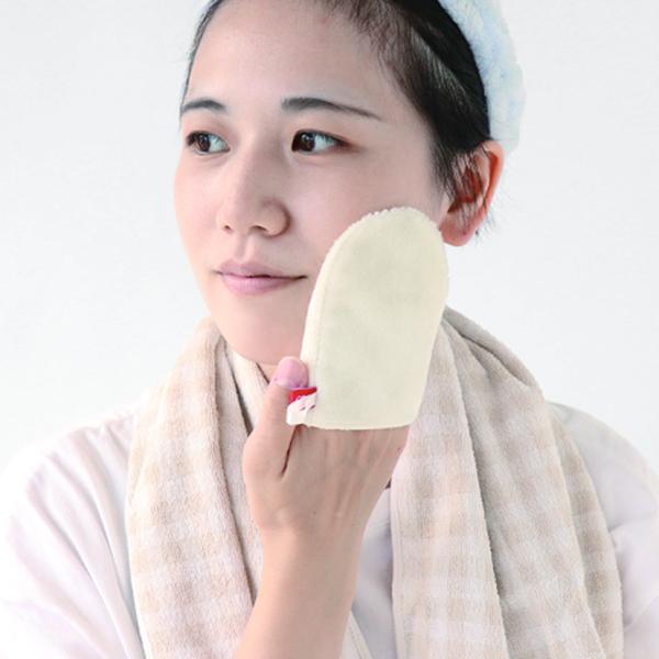 絹屋／絹の洗顔ミトン