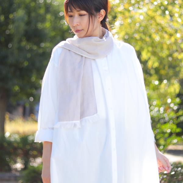 コットンガーゼマフラー　今治タオル