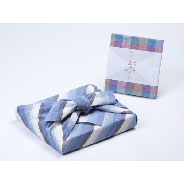 風呂敷　つむぐ　ぬくもり工房　遠州綿紬　伝統工芸品