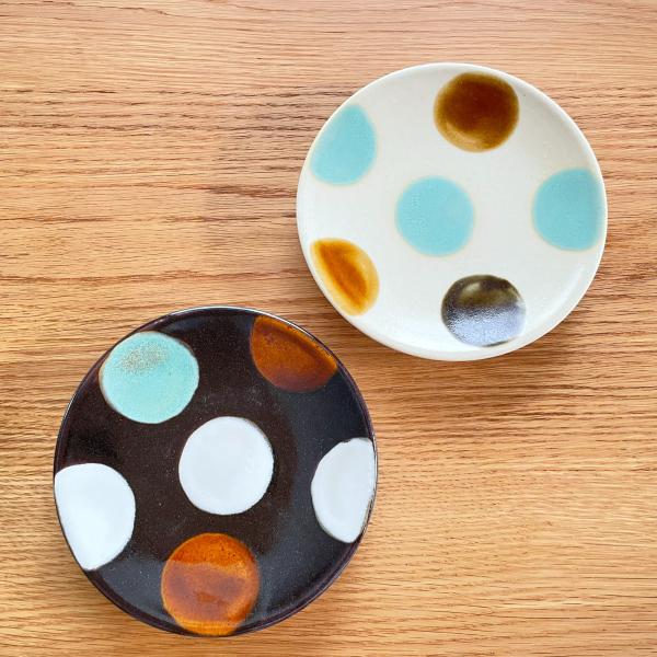 益子焼／sansai／5寸皿Φ150／陶器／おしゃれ／可愛い／和食器／道祖土和田窯