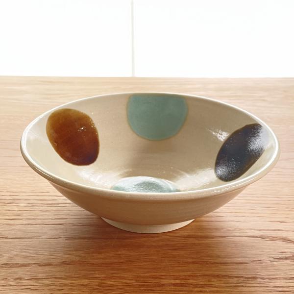 益子焼／sansai／浅鉢大／陶器／おしゃれ／可愛い／和食器／道祖土和田窯
