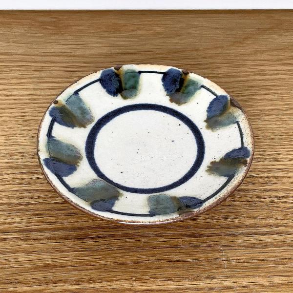 小代焼／豆皿三彩 陶器 おしゃれ 可愛い 和食器 ／小代本谷ちひろ窯