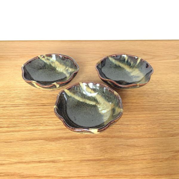 小代焼／ゆらゆら豆鉢 陶器 おしゃれ 可愛い 和食器 ／小代本谷ちひろ窯