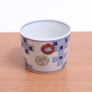 九谷焼　新品　角皿5枚　マグカップ3客 九谷焼 九谷焼 ／ 3号角皿/小皿 豆皿/ ポピー（ピンク・紫・染・濃い