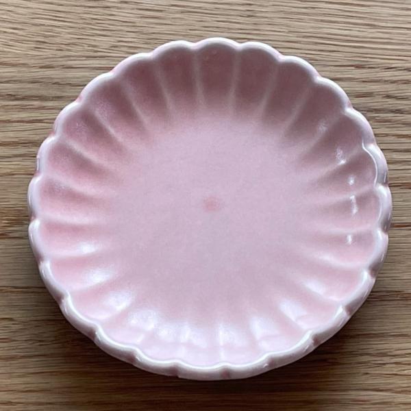 丹波焼／花型小皿／TB／雅峰窯