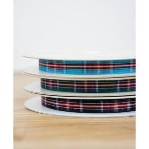 No.1008　10mmチェックリボン【全8色】